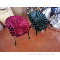 Silla de pavo real para sillas de sala de estar